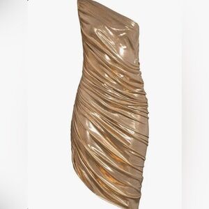 NORMA KAMALI
Diana ruched one-shoulder minidress